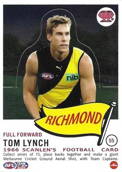 2024 AFL TeamCoach - Scanlens Die Cut #55 Tom Lynch Front